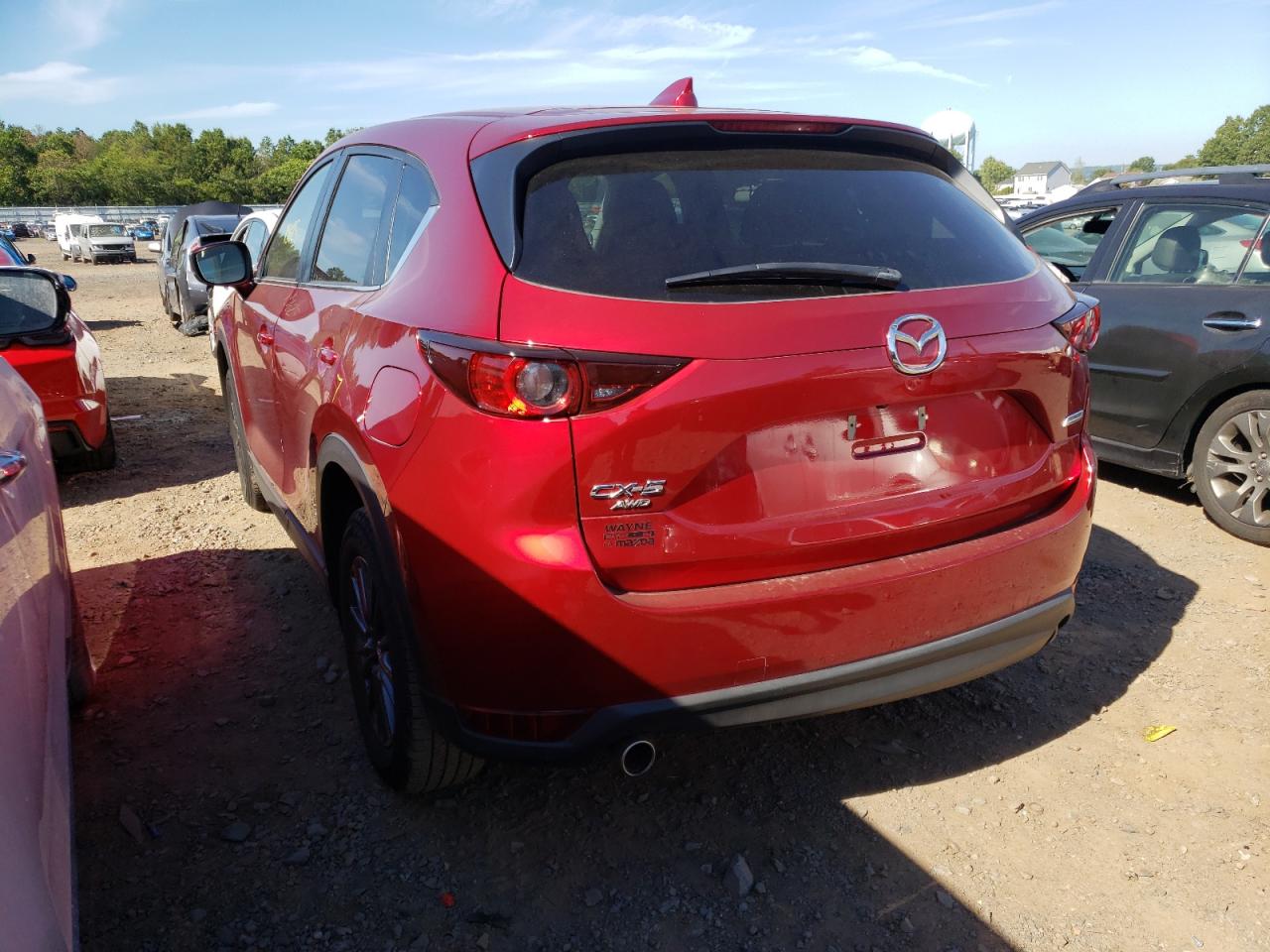2019 Mazda Cx-5 Touring Красный vin: JM3KFBCM9K0648688