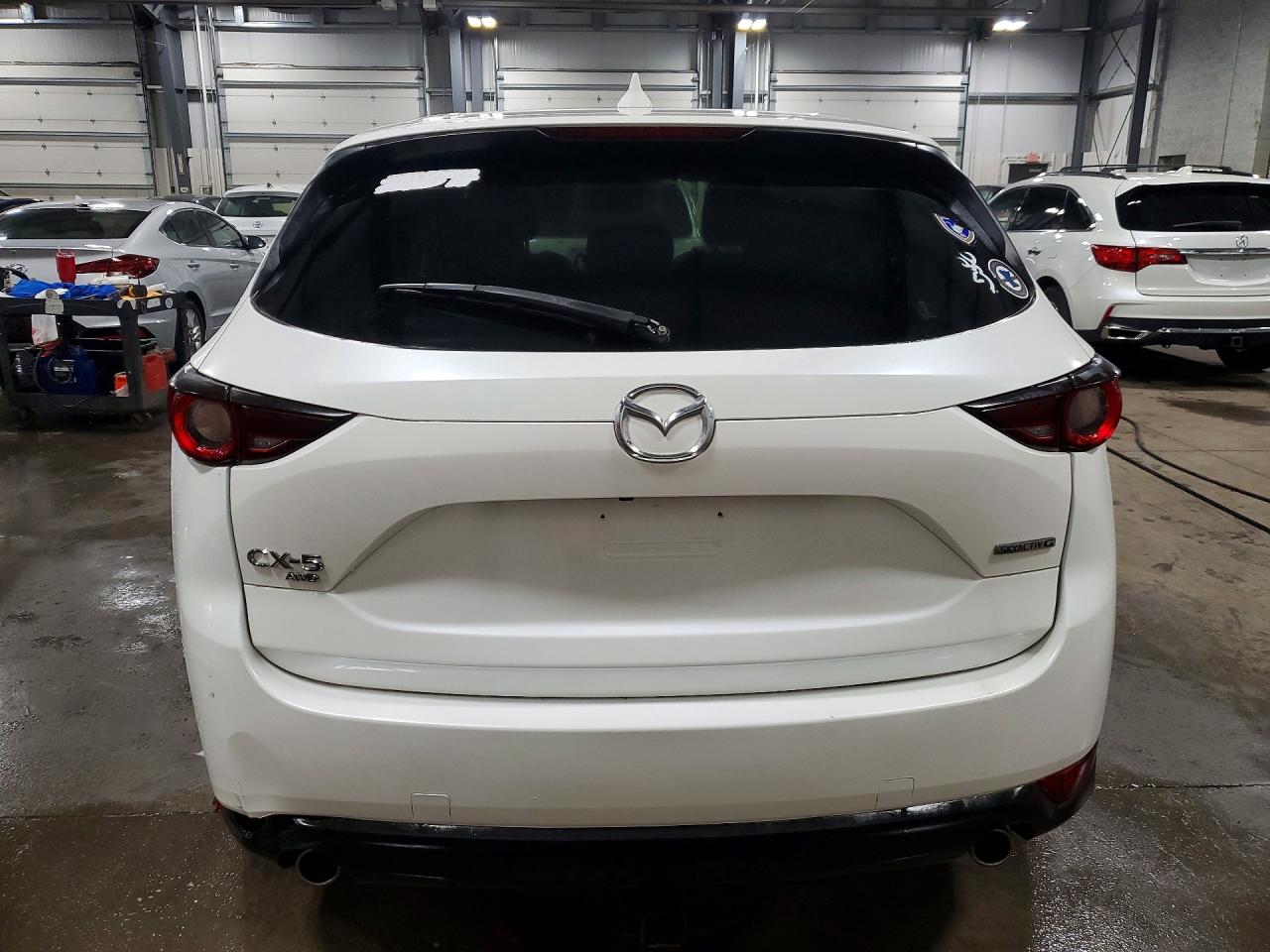 2020 Mazda Cx-5 Touring Белый vin: JM3KFBCM9L0844888