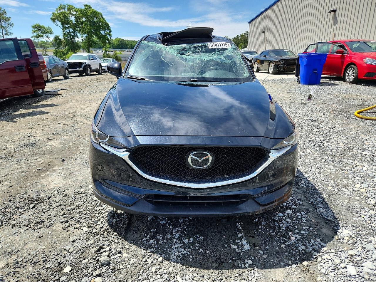 2021 Mazda Cx-5 Touring Black vin: JM3KFBCM9M0453970