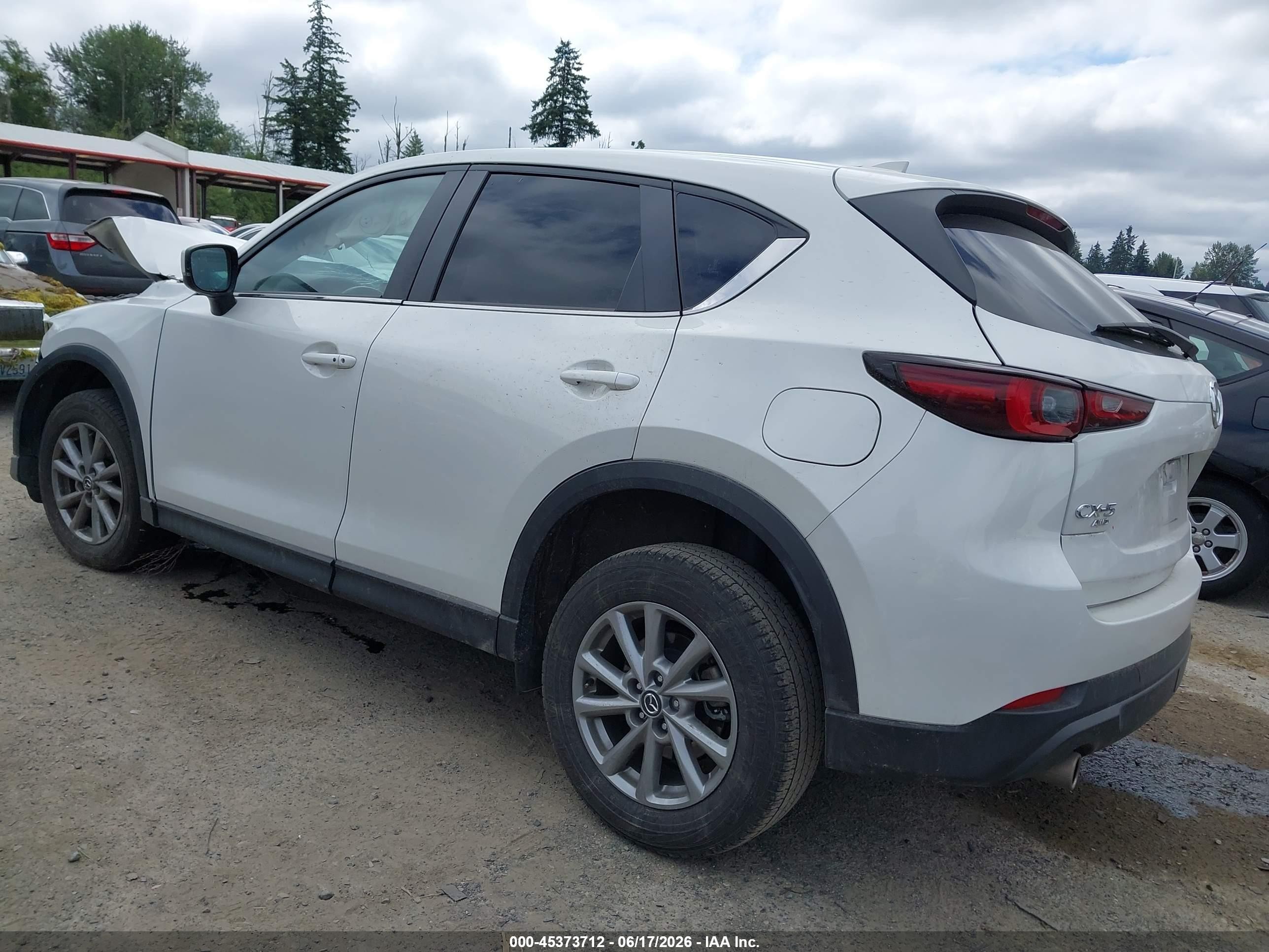 2023 Mazda Cx-5 2.5 S Preferred White vin: JM3KFBCM9P0258004