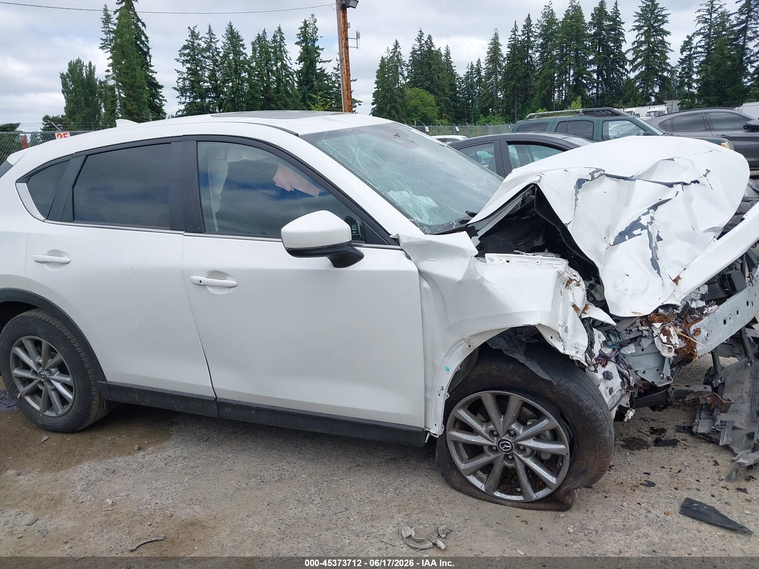 2023 Mazda Cx-5 2.5 S Preferred White vin: JM3KFBCM9P0258004
