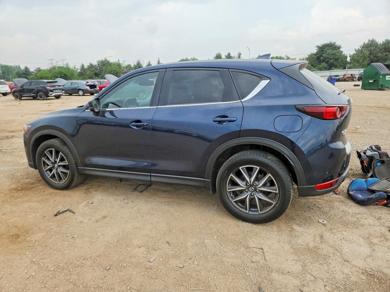 2018 Mazda Cx-5 Touring Синий vin: JM3KFBCMXJ0386212