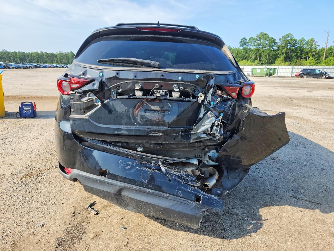 2020 Mazda Cx-5 Touring Black vin: JM3KFBCMXL0781090