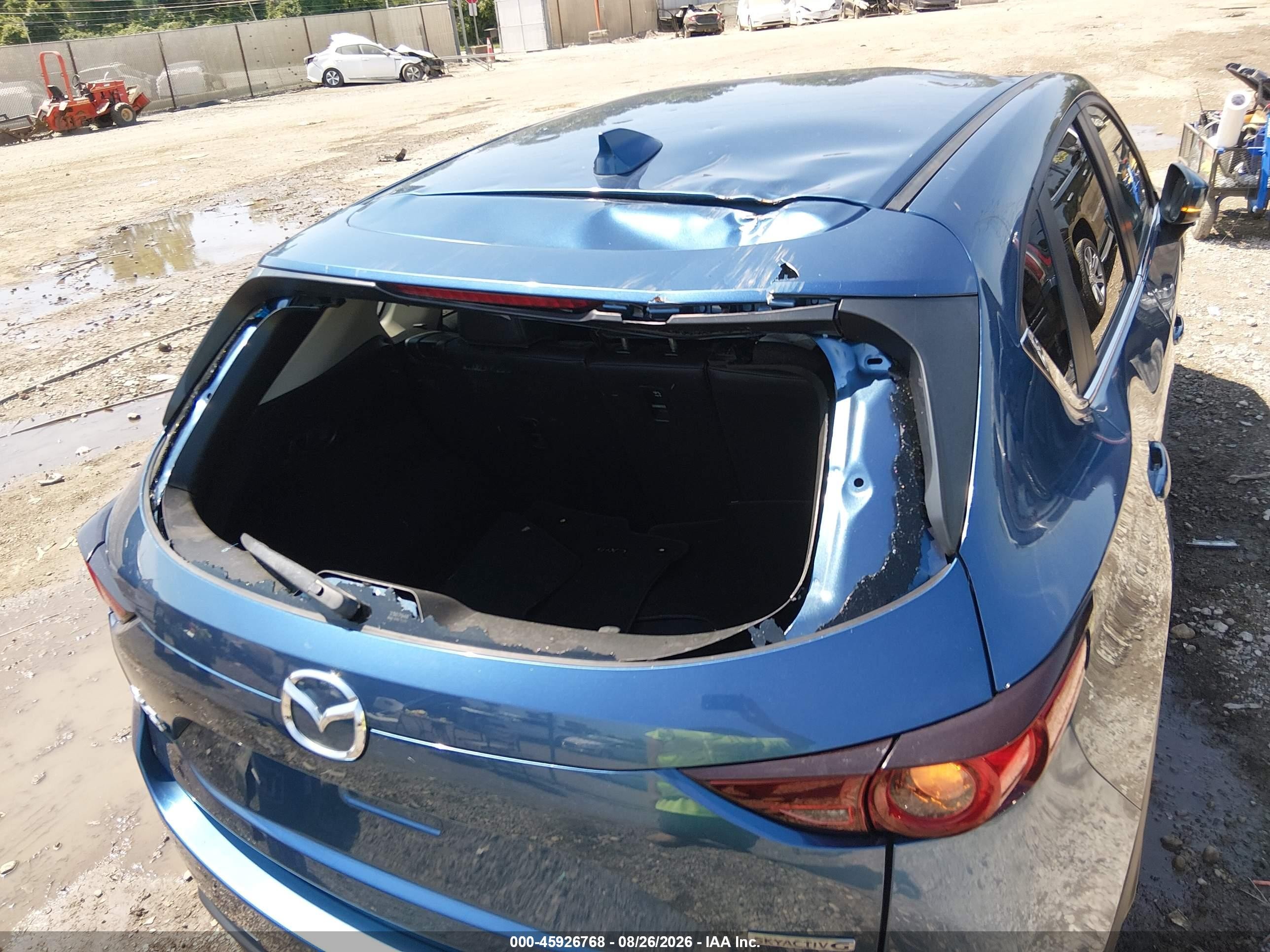 2020 Mazda Cx-5 Touring Blue vin: JM3KFBCMXL0840168