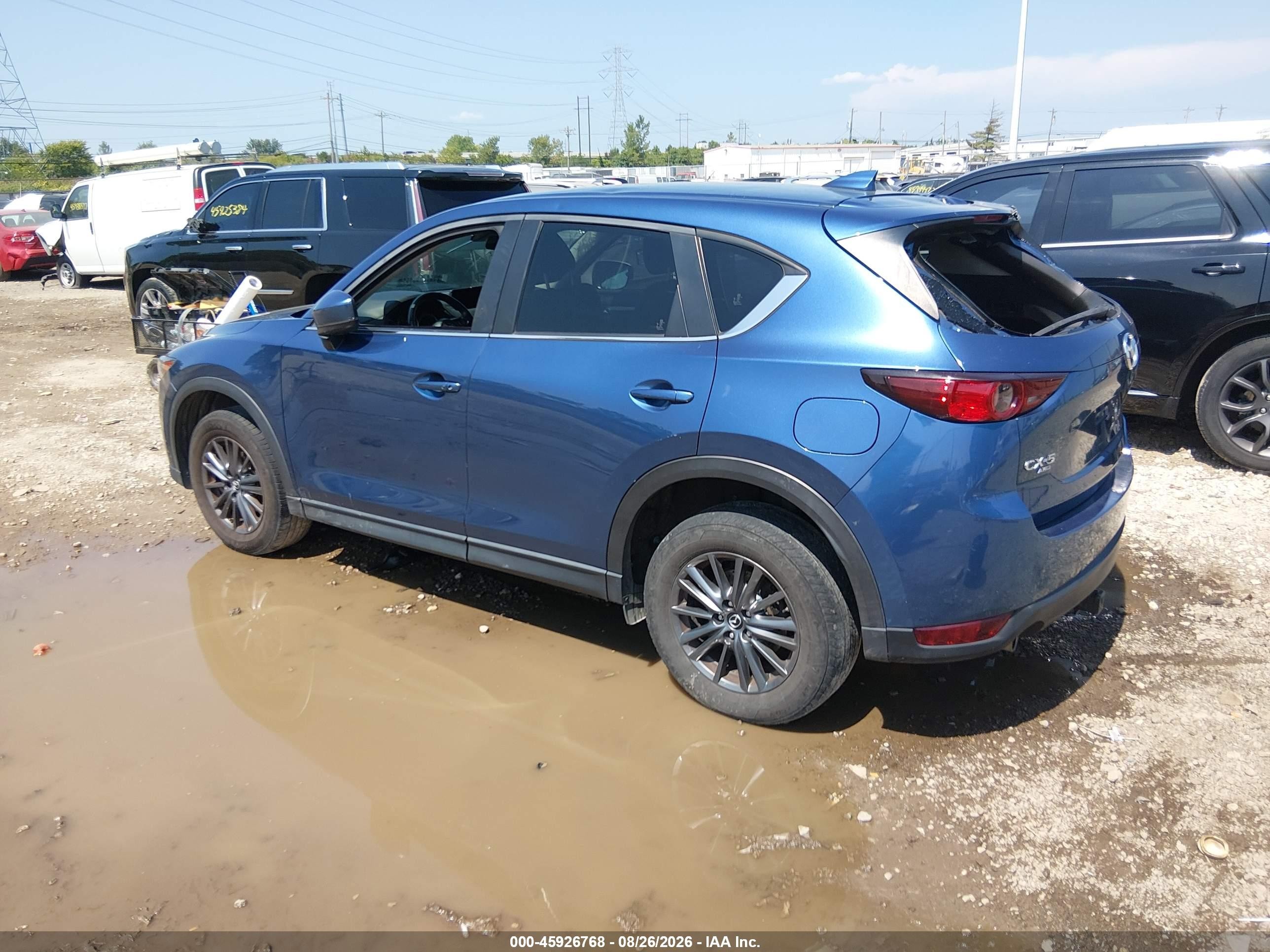 2020 Mazda Cx-5 Touring Blue vin: JM3KFBCMXL0840168