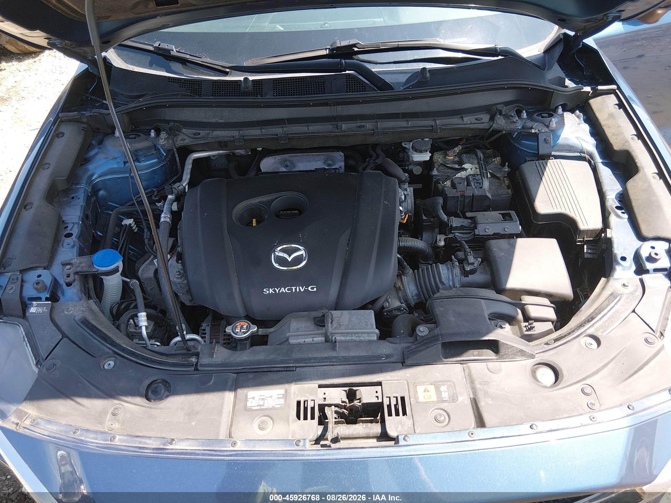 2020 Mazda Cx-5 Touring Blue vin: JM3KFBCMXL0840168