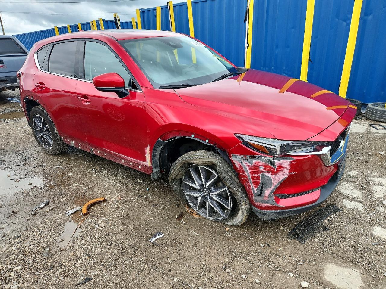 2017 Mazda Cx-5 Grand Touring Red vin: JM3KFBDL0H0134906