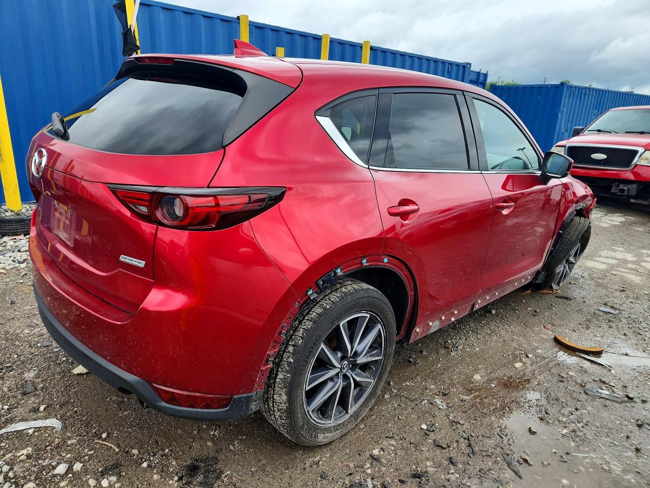 2017 Mazda Cx-5 Grand Touring Red vin: JM3KFBDL0H0134906