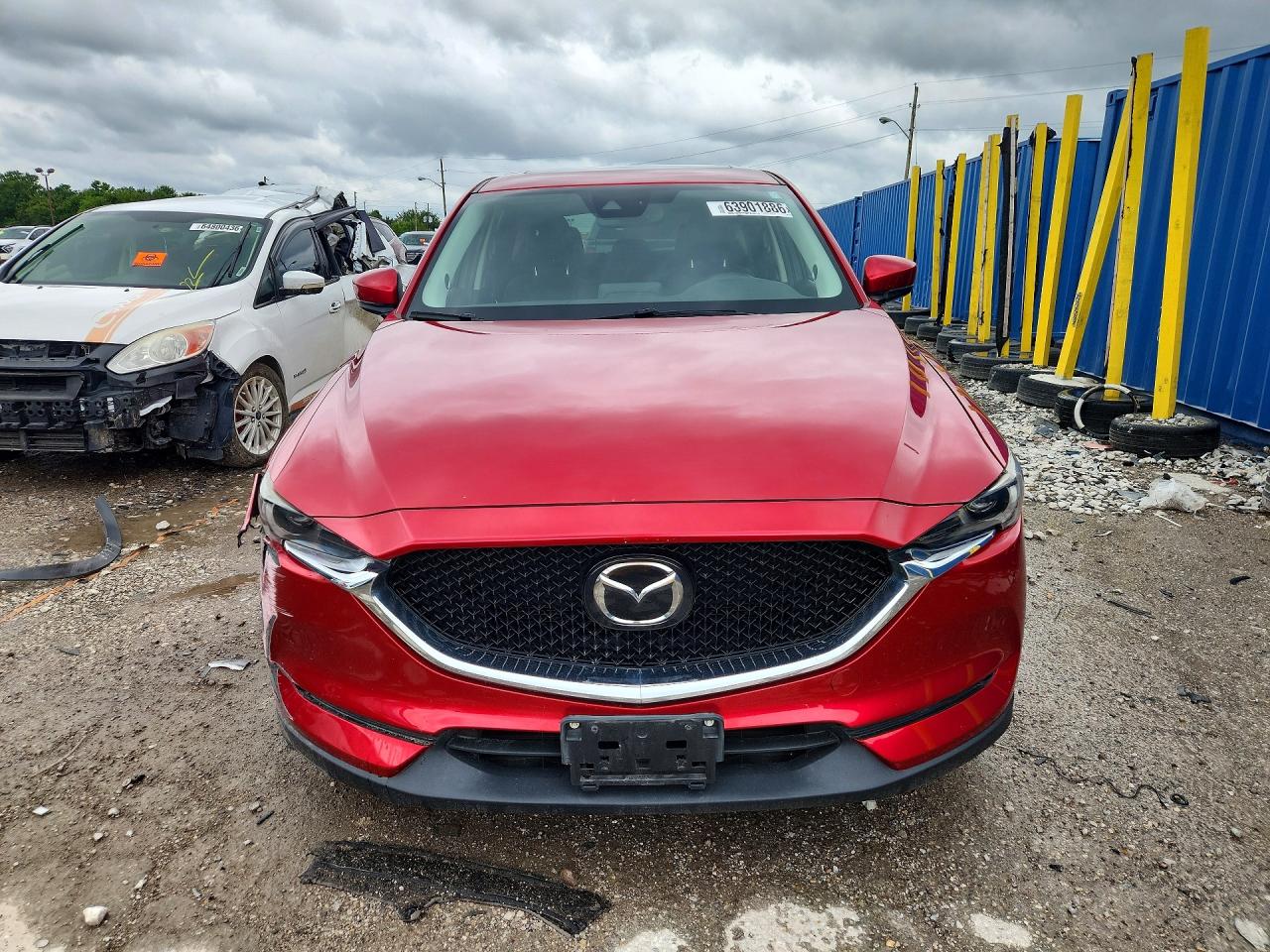 2017 Mazda Cx-5 Grand Touring Red vin: JM3KFBDL0H0134906