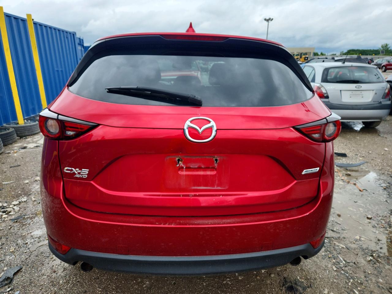 2017 Mazda Cx-5 Grand Touring Red vin: JM3KFBDL0H0134906