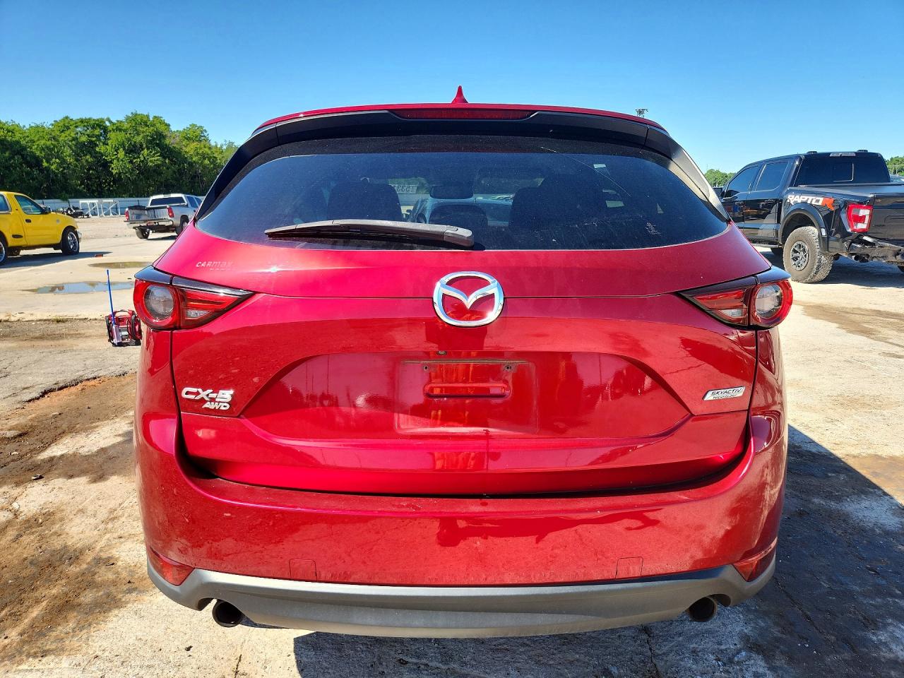 2017 Mazda Cx-5 Grand Touring Red vin: JM3KFBDL2H0223523