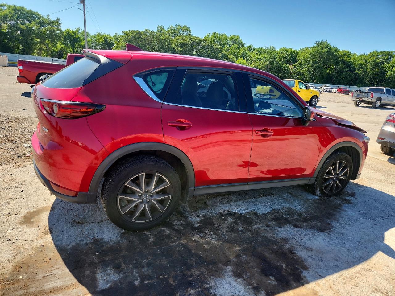 2017 Mazda Cx-5 Grand Touring Red vin: JM3KFBDL2H0223523