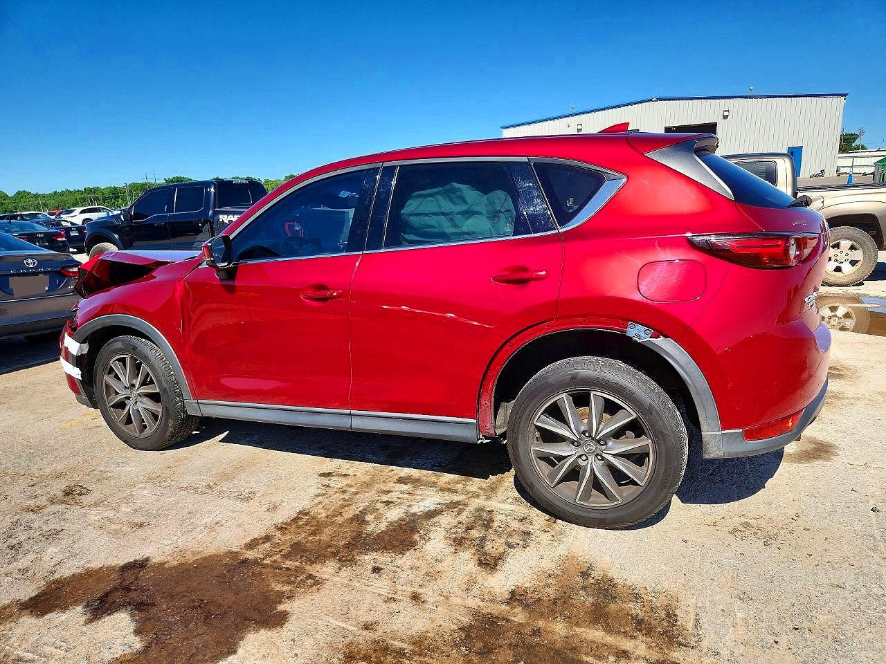 2017 Mazda Cx-5 Grand Touring Red vin: JM3KFBDL2H0223523