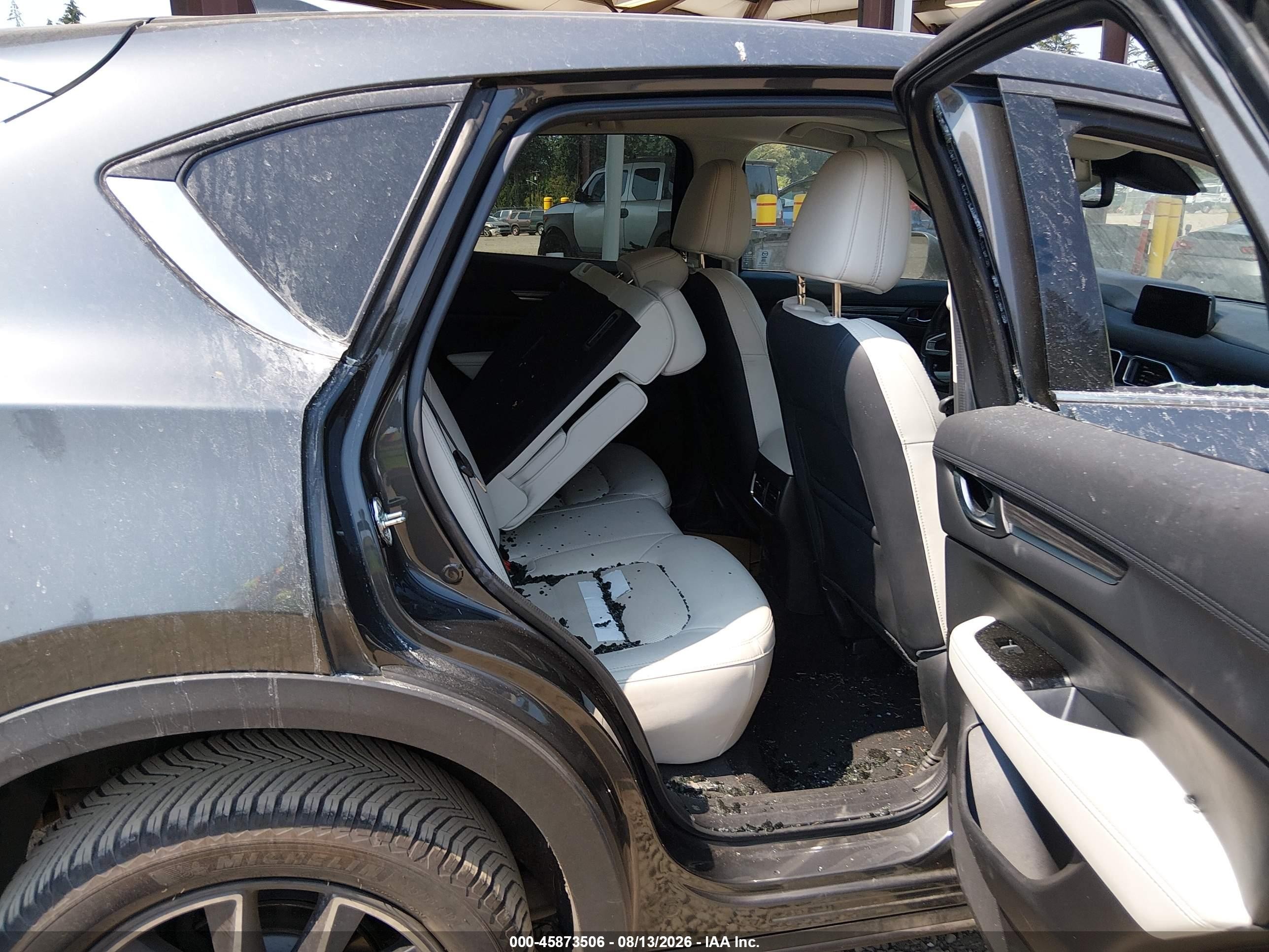 2017 Mazda Cx-5 Grand Touring Gray vin: JM3KFBDL6H0113493