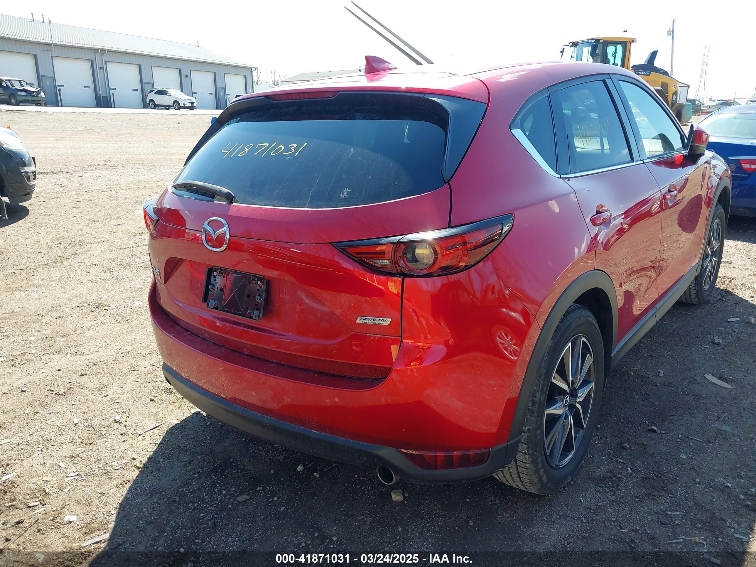 2017 Mazda Cx-5 Grand Touring Red vin: JM3KFBDL6H0148339
