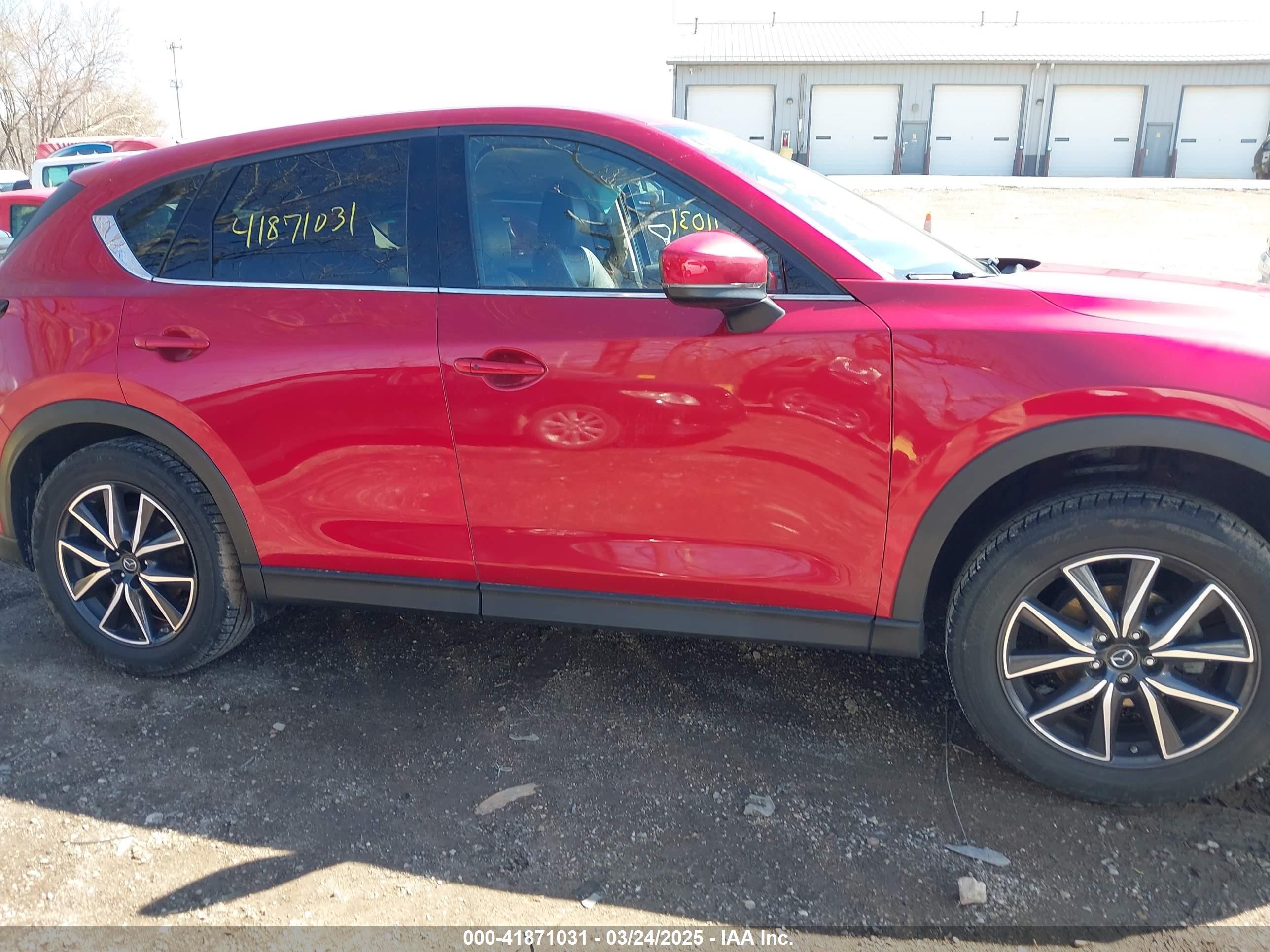 2017 Mazda Cx-5 Grand Touring Red vin: JM3KFBDL6H0148339