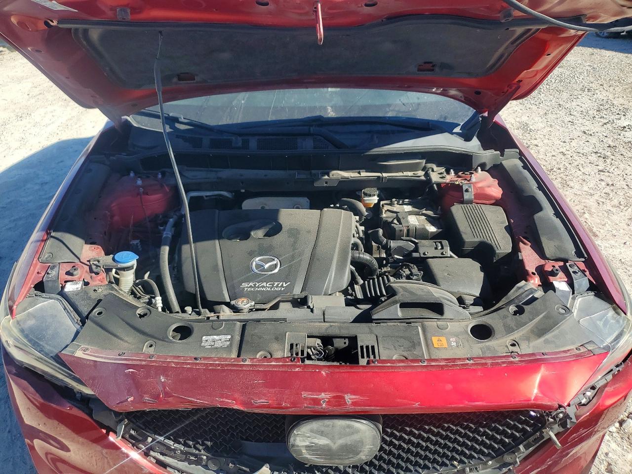 2017 Mazda Cx-5 Grand Touring Red vin: JM3KFBDL9H0105596