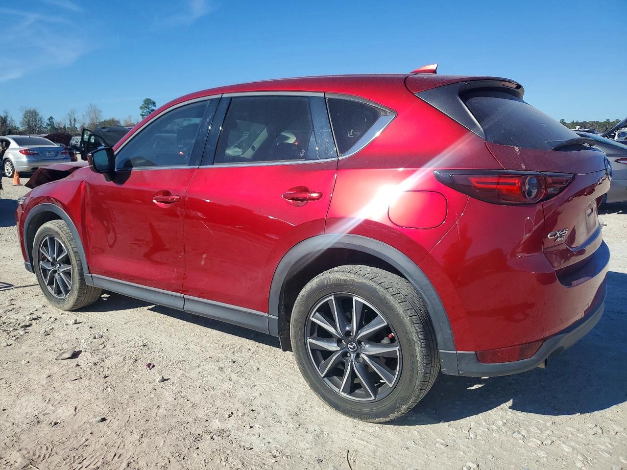 2017 Mazda Cx-5 Grand Touring Red vin: JM3KFBDL9H0105596