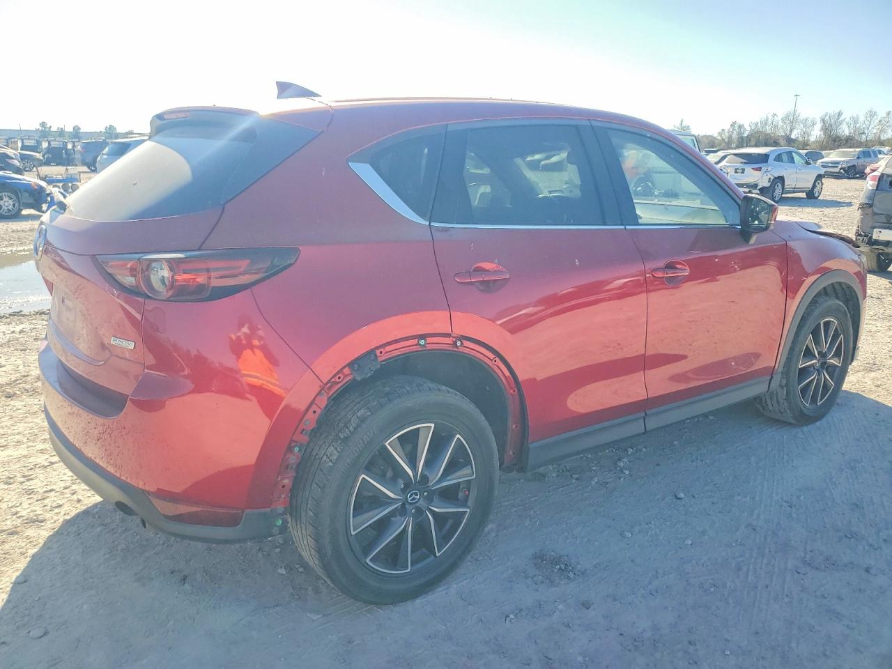 2017 Mazda Cx-5 Grand Touring Red vin: JM3KFBDL9H0105596