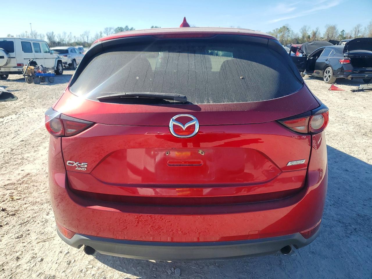 2017 Mazda Cx-5 Grand Touring Red vin: JM3KFBDL9H0105596