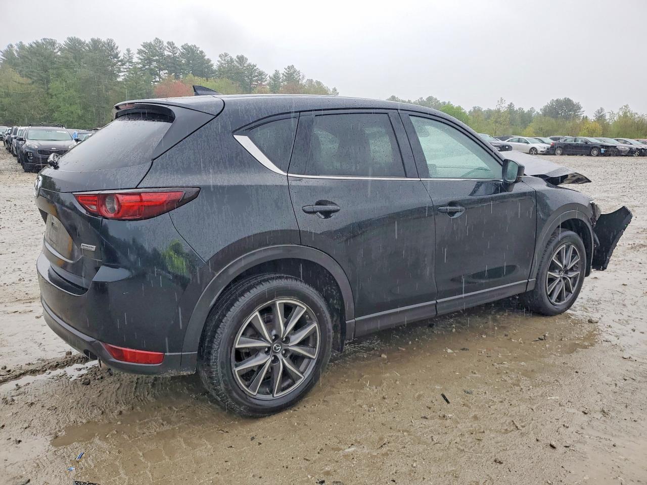 2017 Mazda Cx-5 Grand Touring Black vin: JM3KFBDL9H0119191