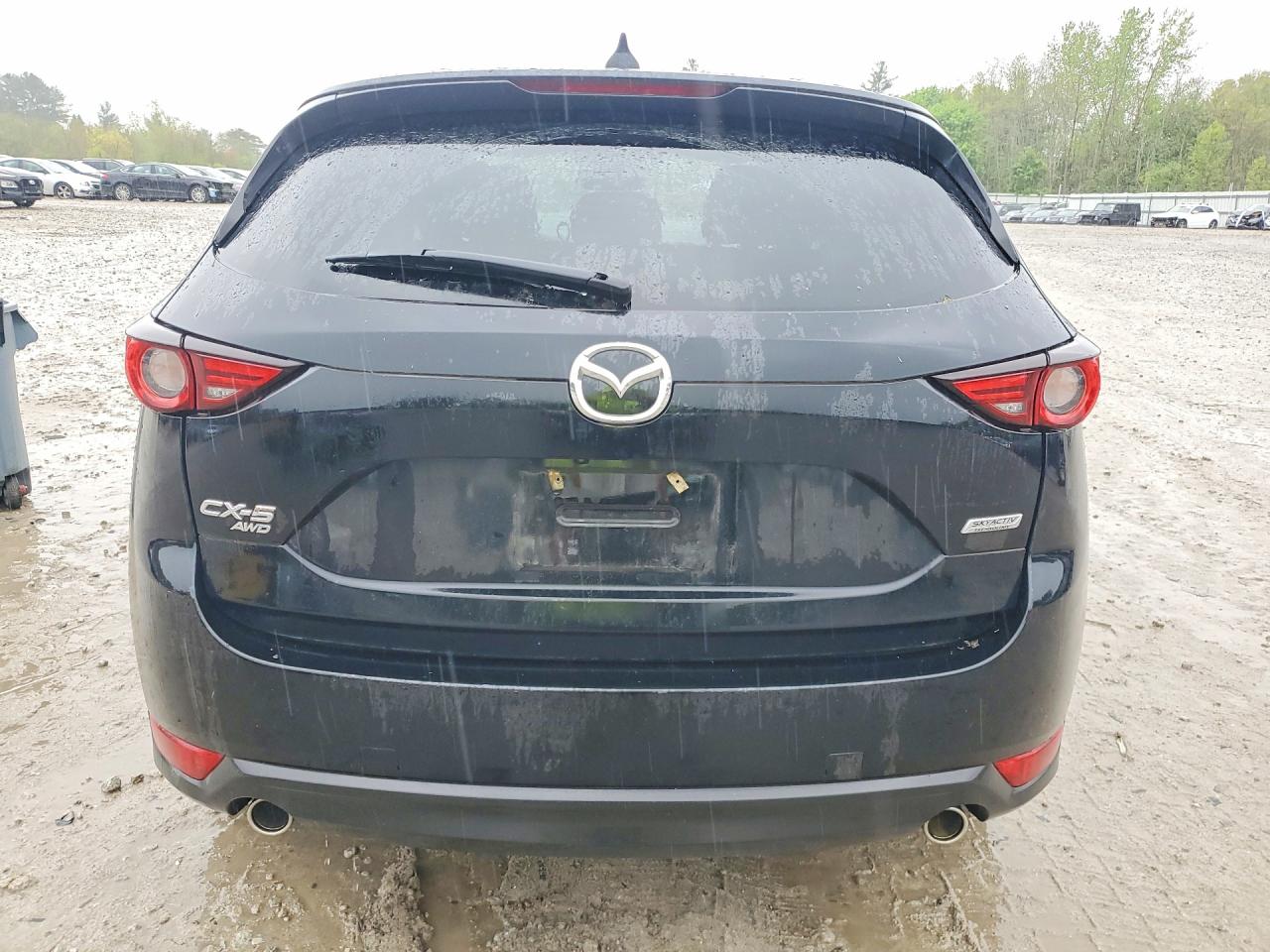2017 Mazda Cx-5 Grand Touring Black vin: JM3KFBDL9H0119191