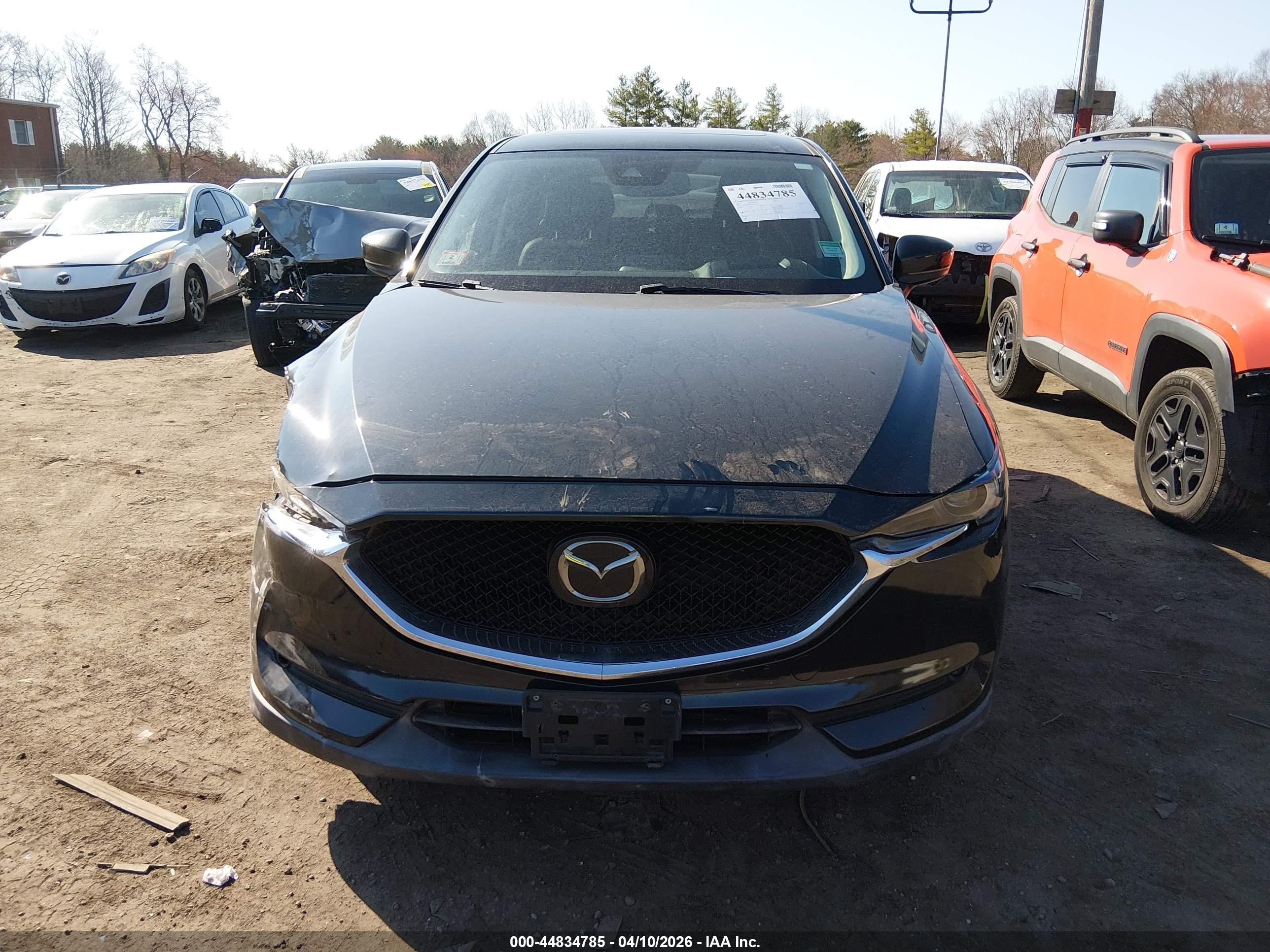 2017 Mazda Cx-5 Grand Touring Black vin: JM3KFBDLXH0104232