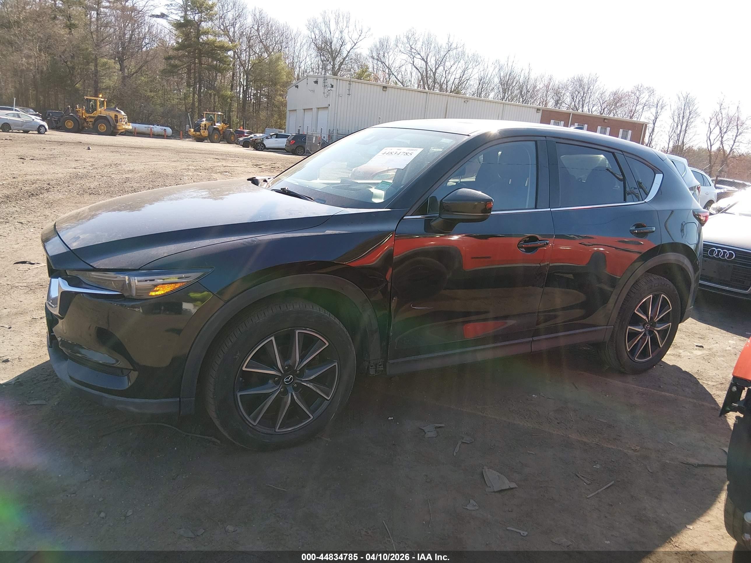 2017 Mazda Cx-5 Grand Touring Black vin: JM3KFBDLXH0104232
