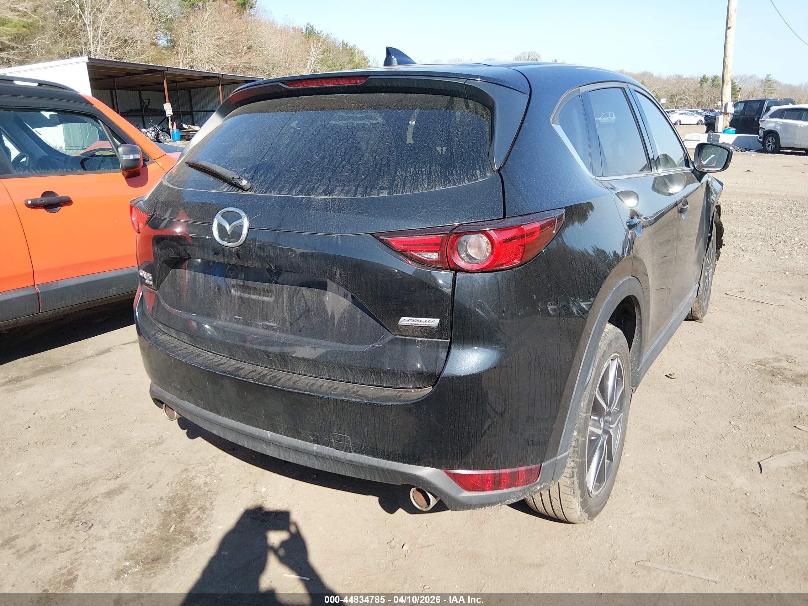 2017 Mazda Cx-5 Grand Touring Black vin: JM3KFBDLXH0104232