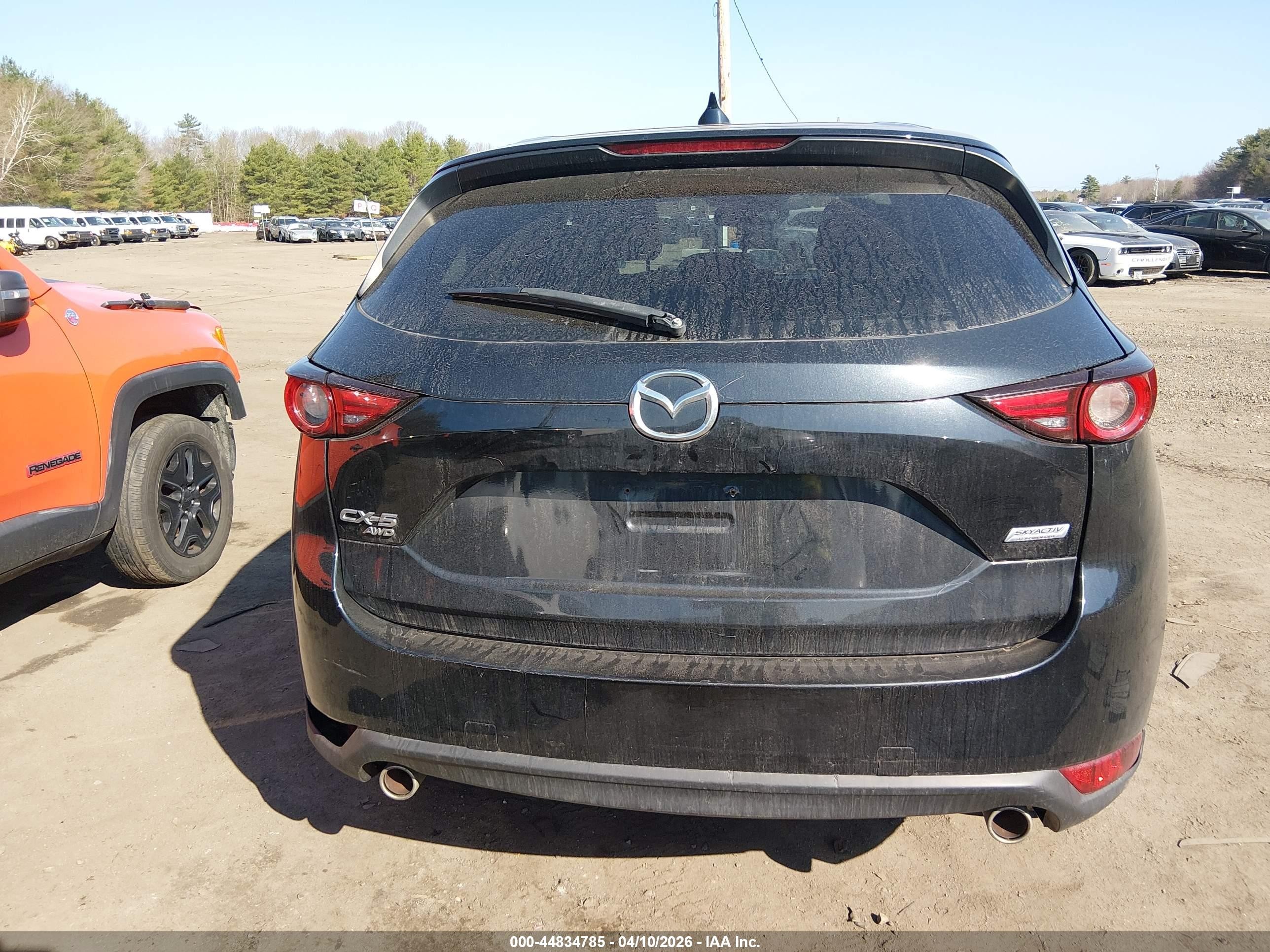 2017 Mazda Cx-5 Grand Touring Black vin: JM3KFBDLXH0104232