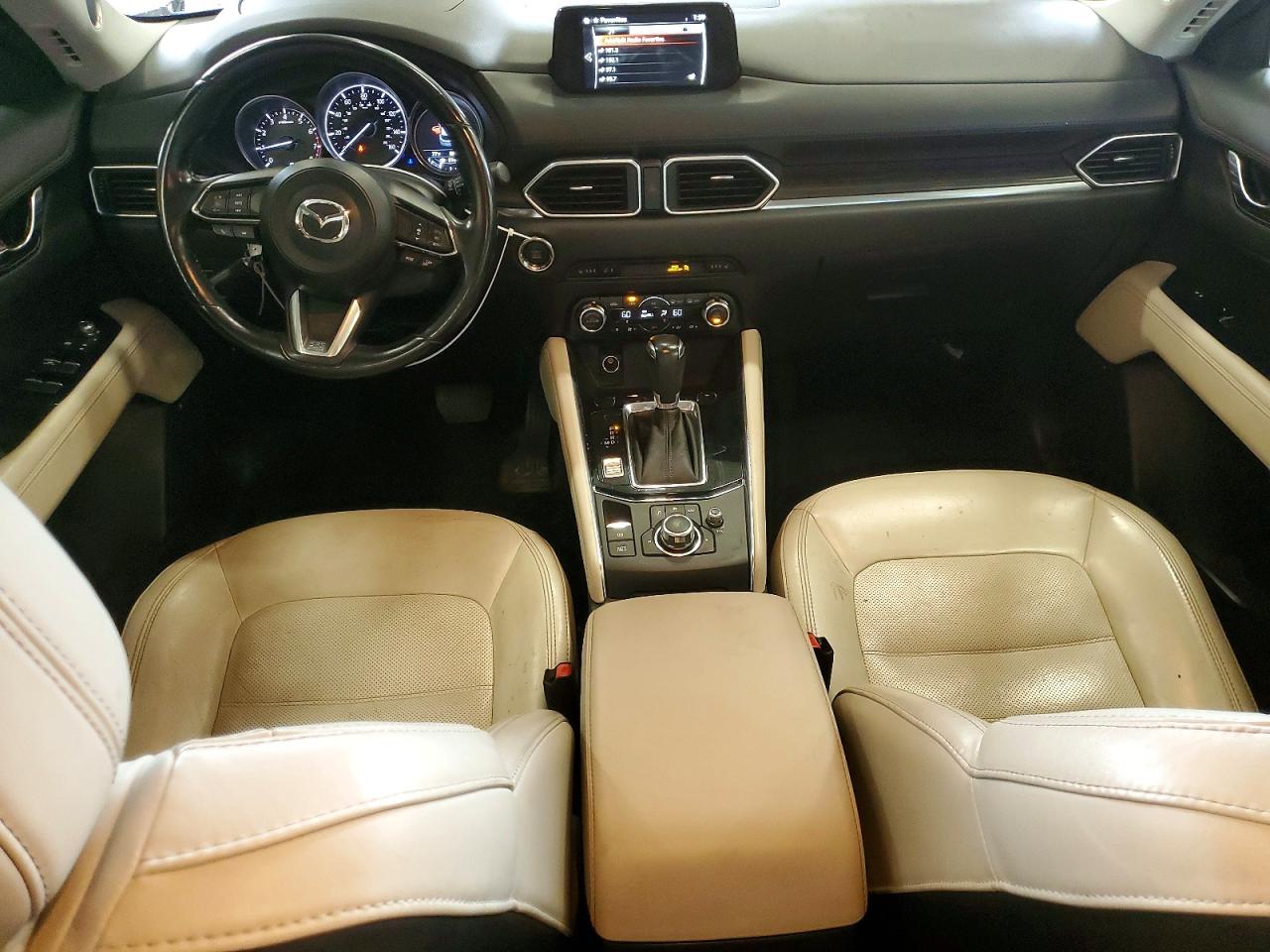 2017 Mazda Cx-5 Grand Touring Gray vin: JM3KFBDLXH0199181