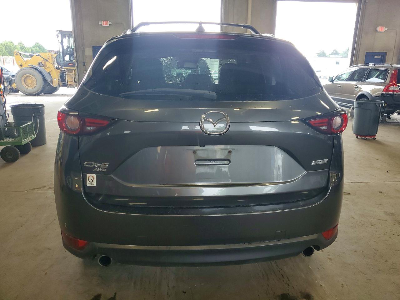 2017 Mazda Cx-5 Grand Touring Gray vin: JM3KFBDLXH0199181