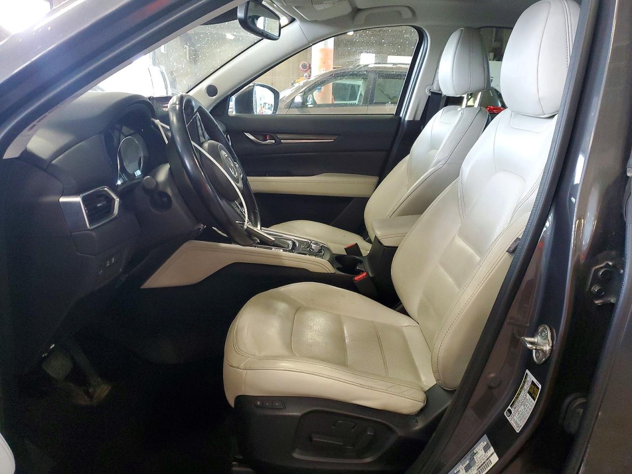 2017 Mazda Cx-5 Grand Touring Gray vin: JM3KFBDLXH0199181