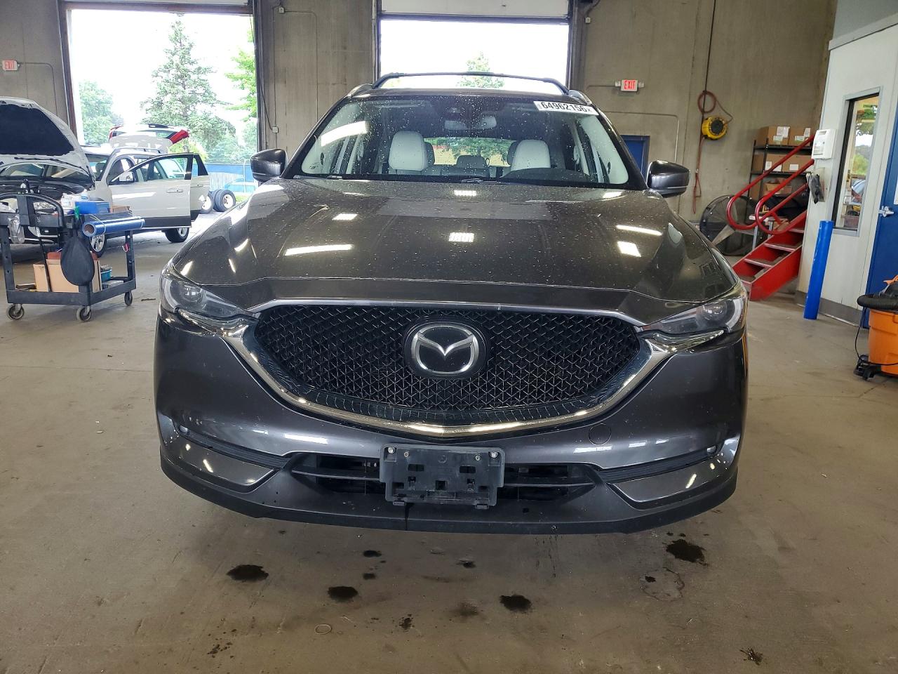 2017 Mazda Cx-5 Grand Touring Gray vin: JM3KFBDLXH0199181