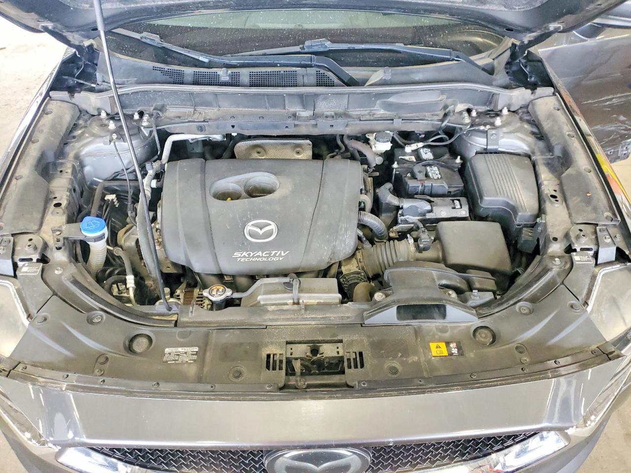 2017 Mazda Cx-5 Grand Touring Gray vin: JM3KFBDLXH0199181