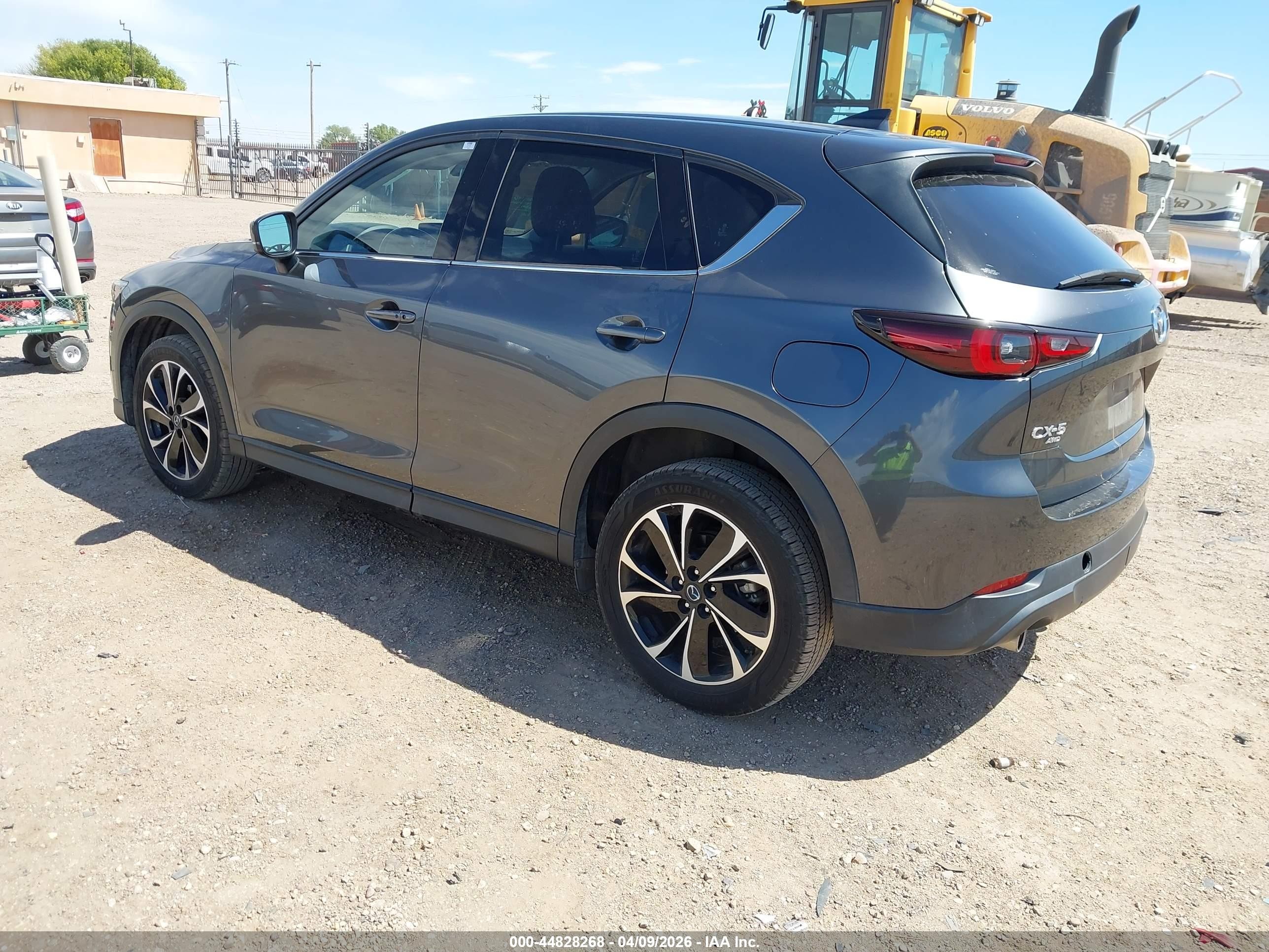 2023 Mazda Cx-5 2.5 S Premium Gray vin: JM3KFBDM0P0191730
