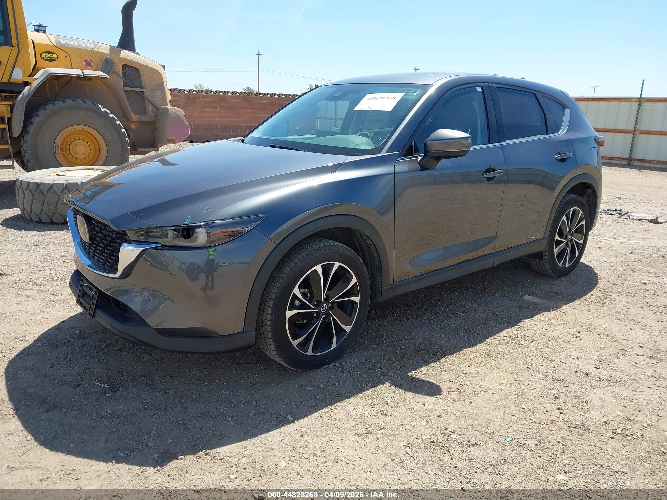 2023 Mazda Cx-5 2.5 S Premium Gray vin: JM3KFBDM0P0191730