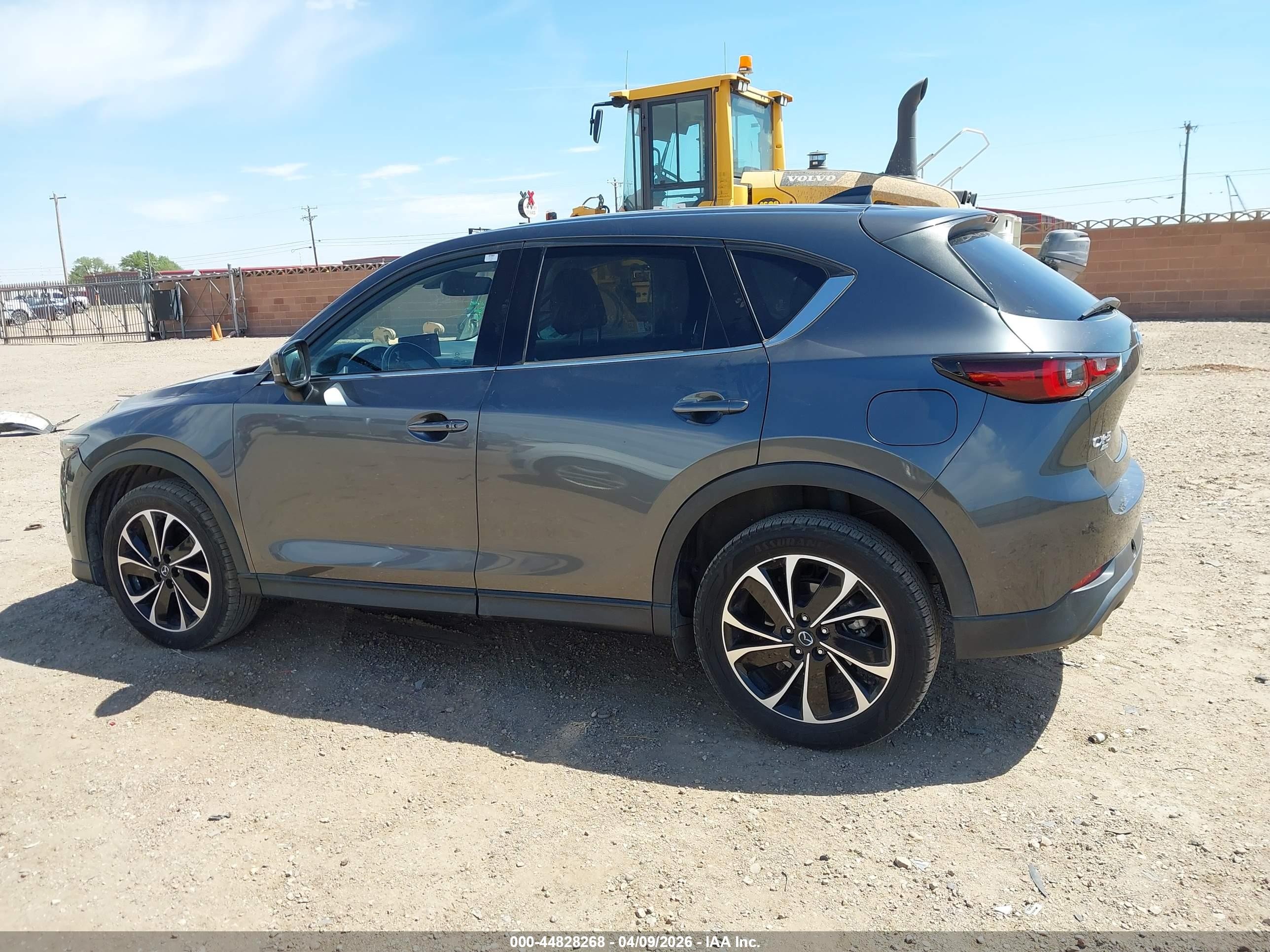 2023 Mazda Cx-5 2.5 S Premium Gray vin: JM3KFBDM0P0191730