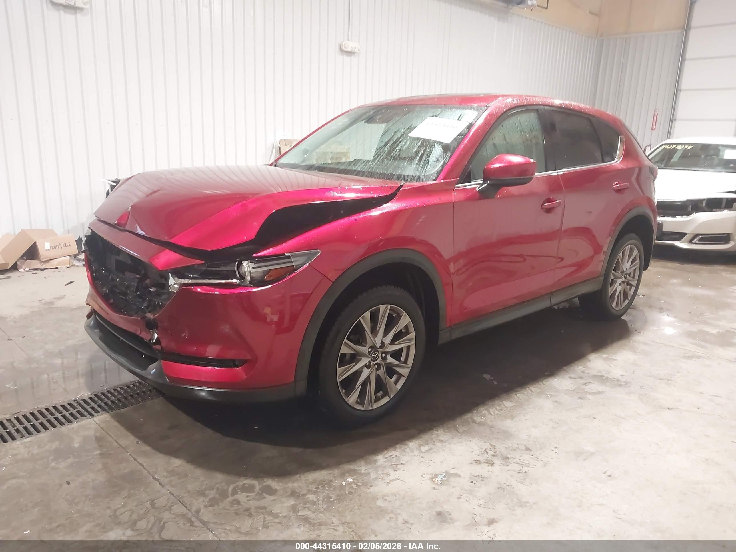 2019 Mazda Cx-5 Grand Touring Красный vin: JM3KFBDM1K0524185