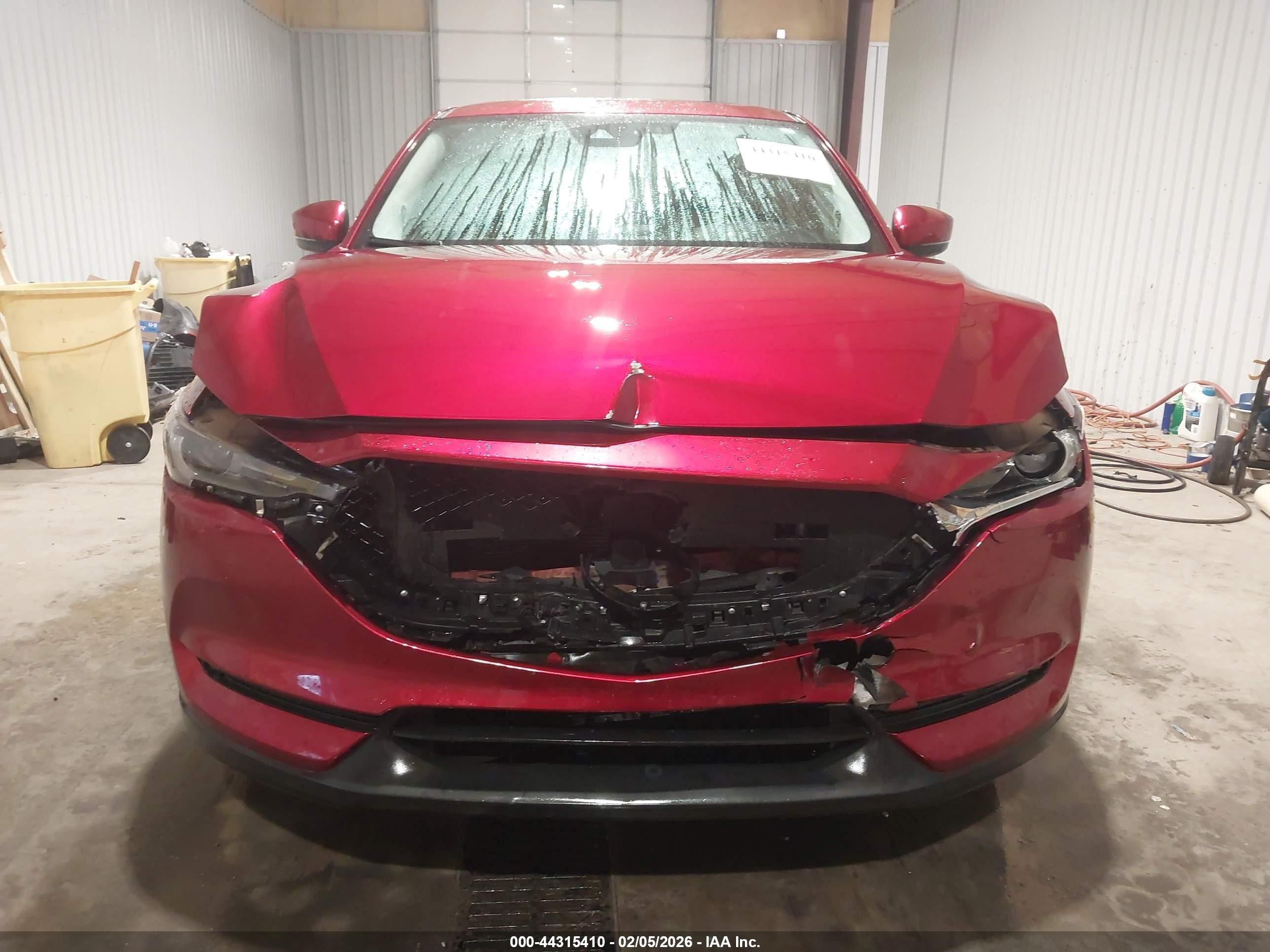 2019 Mazda Cx-5 Grand Touring Красный vin: JM3KFBDM1K0524185