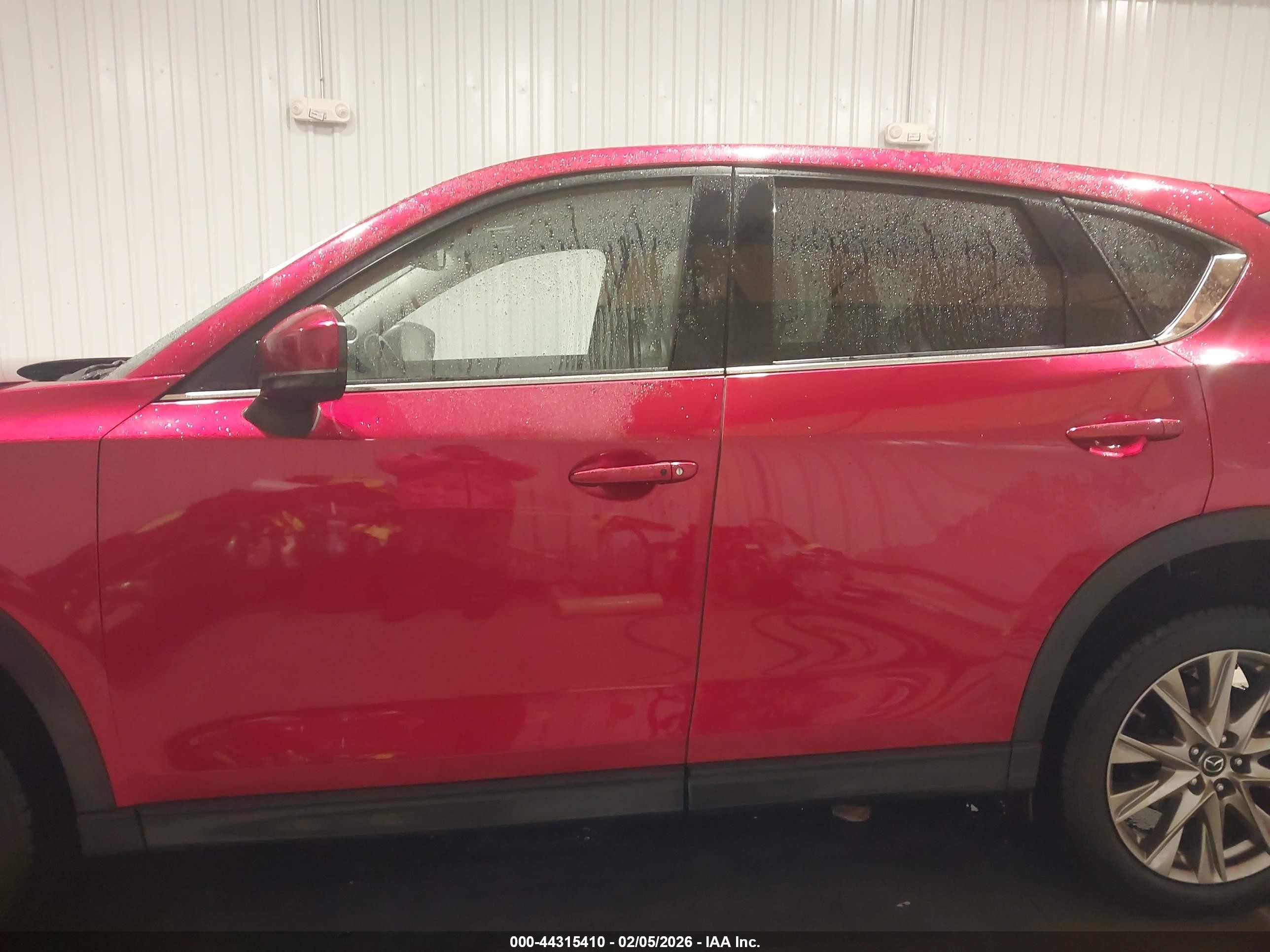 2019 Mazda Cx-5 Grand Touring Красный vin: JM3KFBDM1K0524185