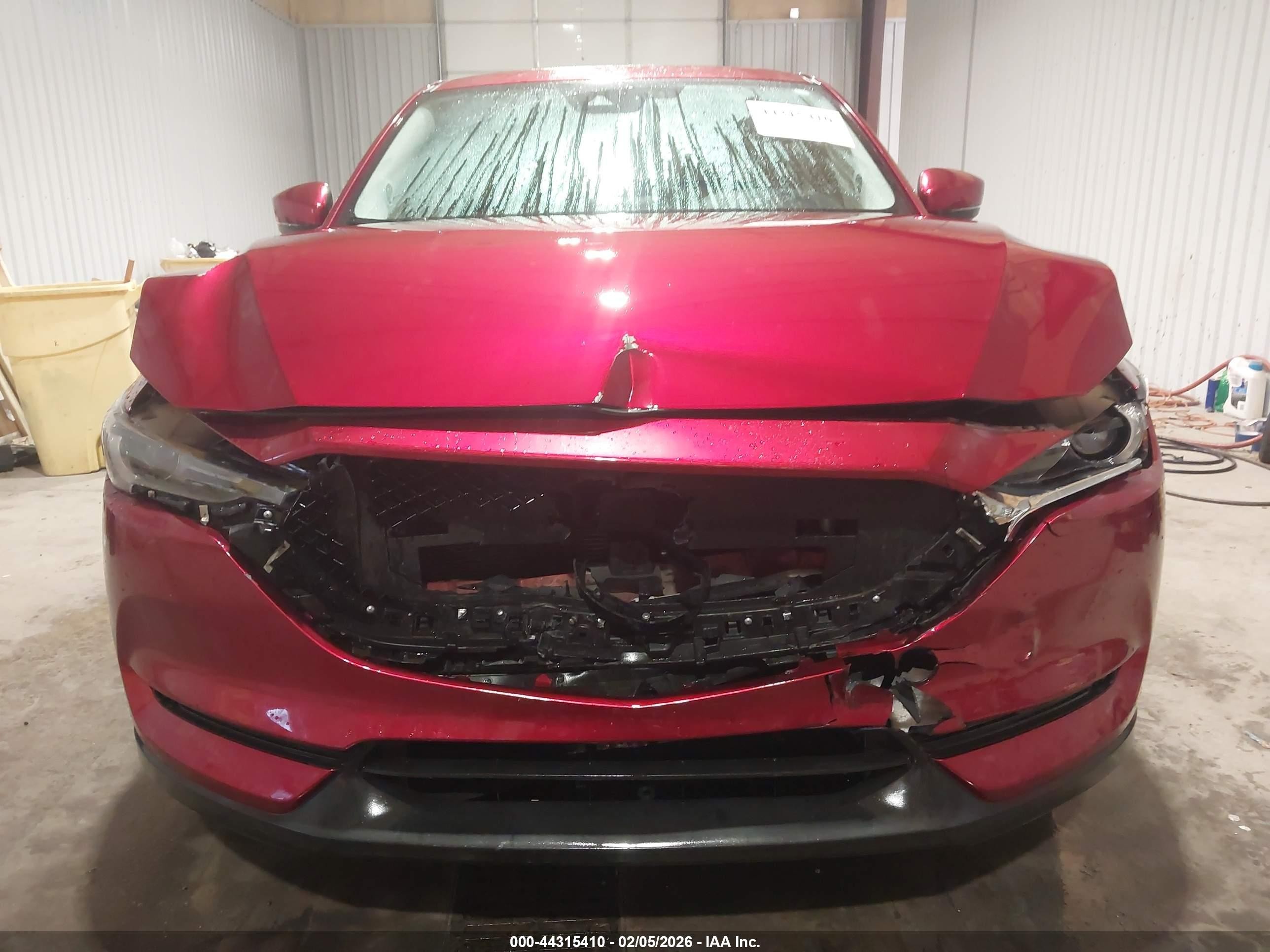 2019 Mazda Cx-5 Grand Touring Красный vin: JM3KFBDM1K0524185