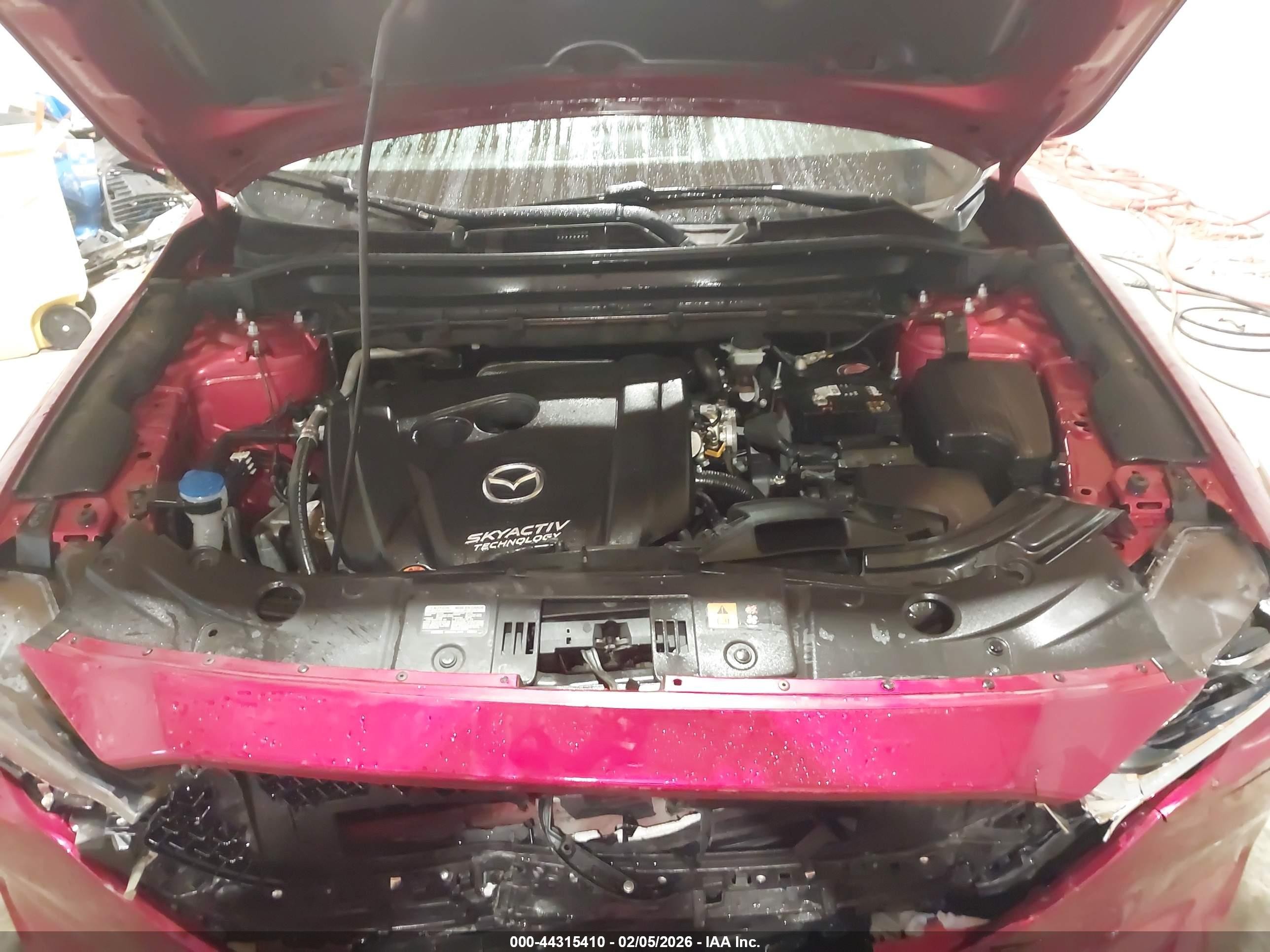 2019 Mazda Cx-5 Grand Touring Красный vin: JM3KFBDM1K0524185