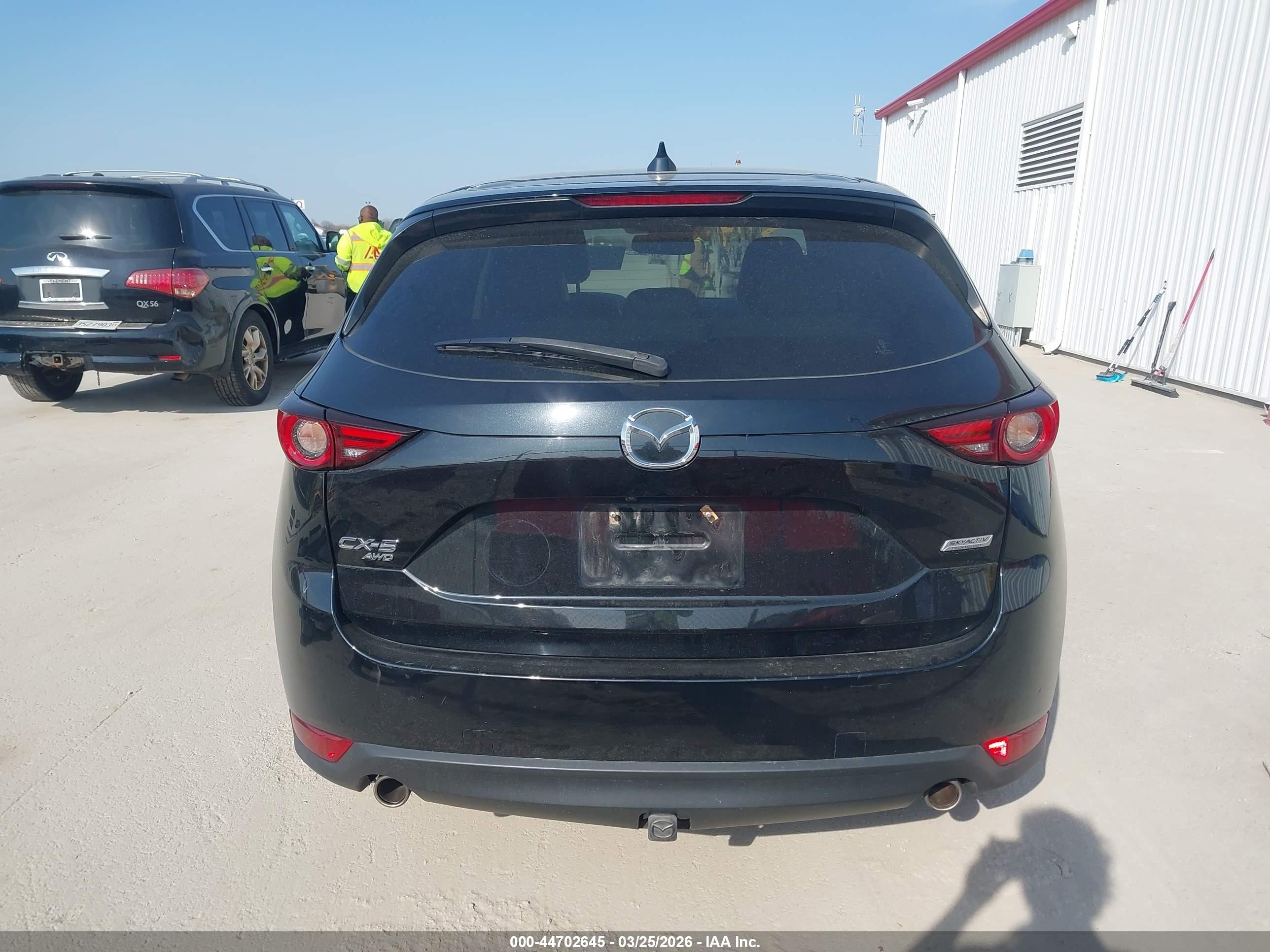 2019 Mazda Cx-5 Grand Touring Black vin: JM3KFBDM1K0526017