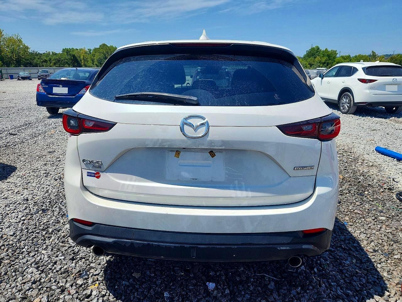 2022 Mazda Cx-5 Premium Белый vin: JM3KFBDM1N1591593