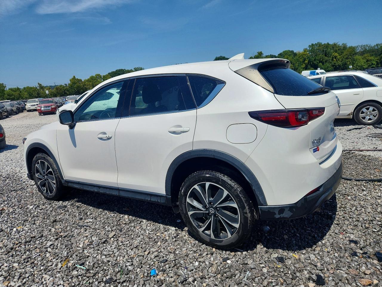 2022 Mazda Cx-5 Premium Белый vin: JM3KFBDM1N1591593
