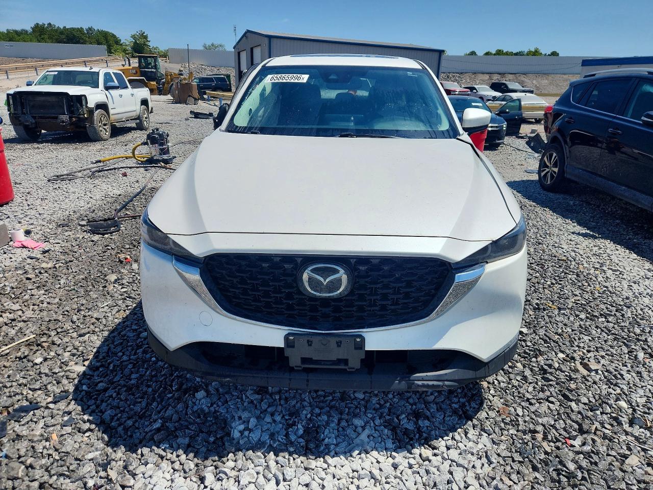 2022 Mazda Cx-5 Premium Белый vin: JM3KFBDM1N1591593