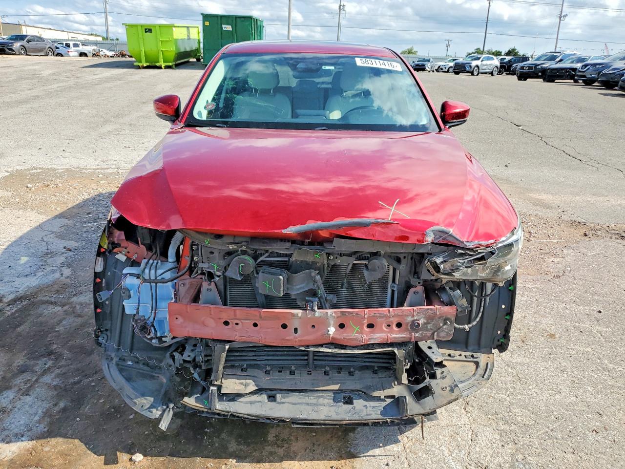 2019 Mazda Cx-5 Grand Touring Red vin: JM3KFBDM2K0585593