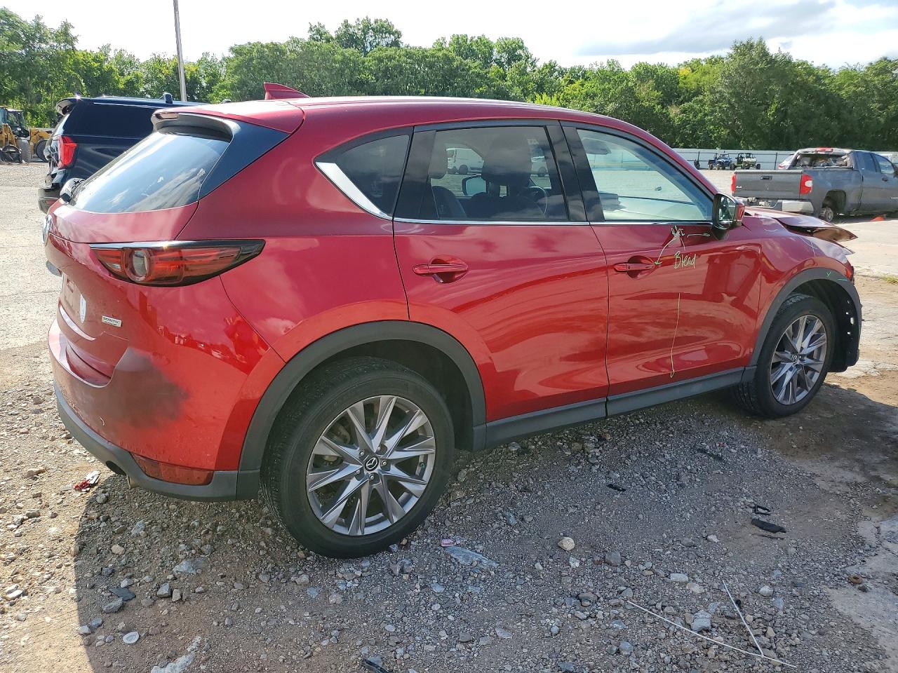 2019 Mazda Cx-5 Grand Touring Red vin: JM3KFBDM2K0585593