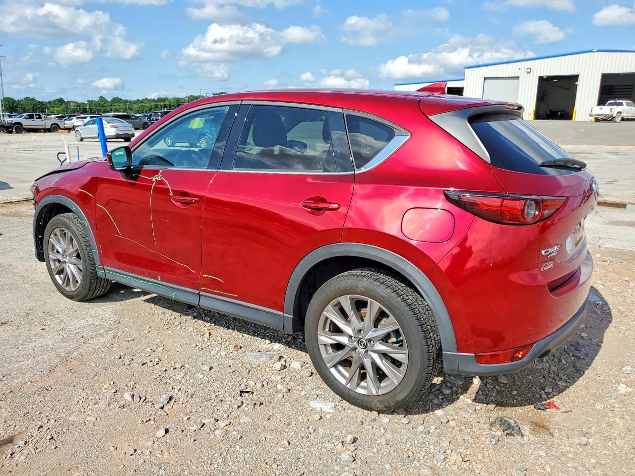 2019 Mazda Cx-5 Grand Touring Red vin: JM3KFBDM2K0585593